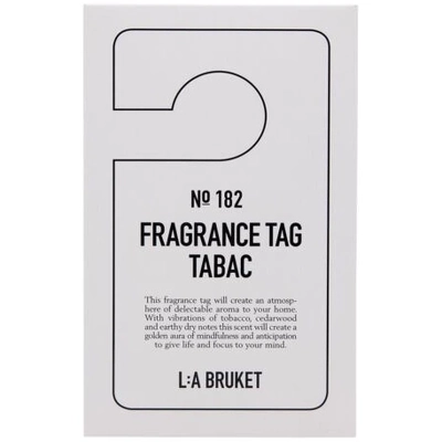L:a Bruket 182 Fragrance Tag - Tabac