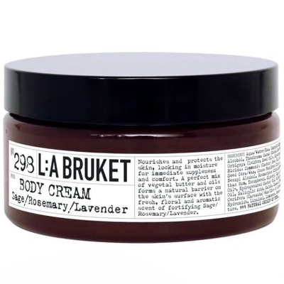 L:a Bruket 298 Body Cream Sage/Rosemary/Lavender 200 gr.