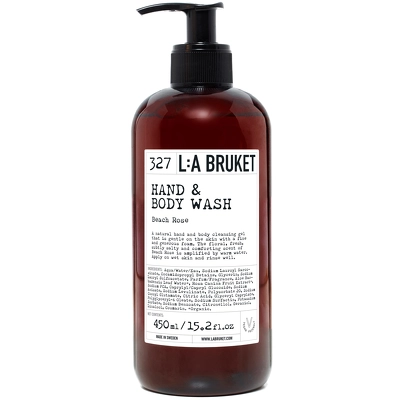 L:a Bruket 327 Hand & Body Wash Beach Rose 450 ml