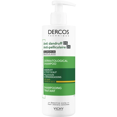 Vichy Dercos Technique Anti-Dandruff Shampoo Dry Hair 390 ml