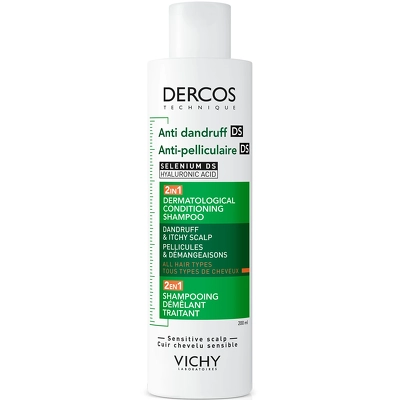 Vichy Dercos Technique Anti-Dandruff 2–1 Shampoo + Conditioner 200 ml