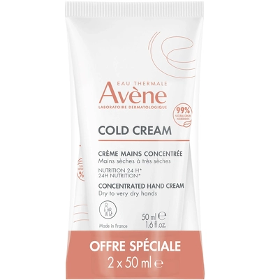 Avène Cold Cream Hand Cream Duopack 2 x 50 ml (Limited Edition)