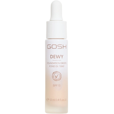 GOSH DEWY Foundation Drops 12 ml - 002 Porcelain