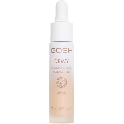 GOSH DEWY Foundation Drops 12 ml - 004 Fair