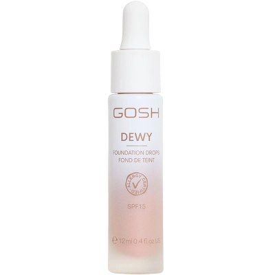 GOSH DEWY Foundation Drops 12 ml - 010 Deep