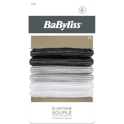 BaByliss Accessories Thick Hairtie 6 Pieces