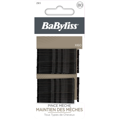 BaByliss Accessories Hairpins Black 60 Pieces