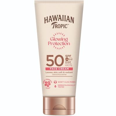 Hawaiian Tropic Glowing Protection Face Lotion SPF 50 50 ml