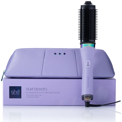 ghd Duet Blowdry Hair Dryer Brush - Lilac (Limited Edition)