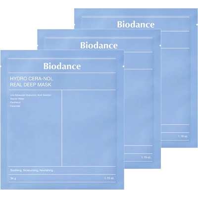 Biodance Hydro Cera-nol - Real Deep Mask 3 Pieces