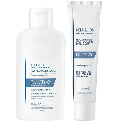 DUCRAY Kelual DS Shampoo & Cream Set