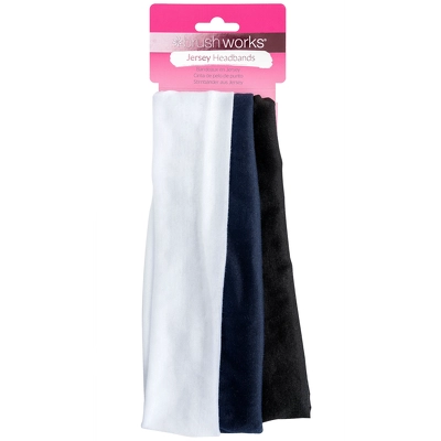 Brushworks Jersey Headbands 3 Pieces