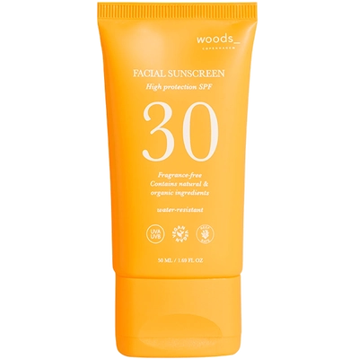 Woods_Copenhagen Facial Sunscreen SPF 30 50 ml