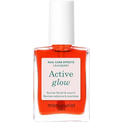 Manucurist Active Glow Nail Polish 15 ml - Cranberry