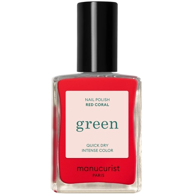 Manucurist Green Nail Polish 15 ml - Red Coral