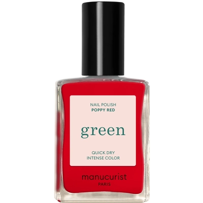 Manucurist Green Nail Polish 15 ml - Poppy Red