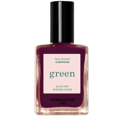 Manucurist Green Nail Polish 15 ml - Aubergine