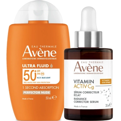 Avène Vitamin Activ Cg Serum + Ultra Fluid Perfector SPF 50 Set