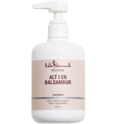 Pudderdåserne Alt I en Balsamkur 500 ml (Gl. design)