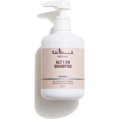 Pudderdåserne Alt I en Shampoo 500 ml (Gl. design)