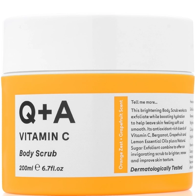 Q+A Vitamin C Body Scrub 200 ml