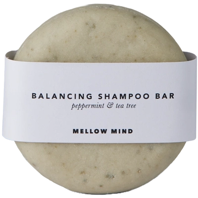Mellow Mind Balancing Shampoo Bar Peppermint & Tea Tree Oil 80 gr