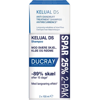 DUCRAY Kelual DS Shampoo Duopack 2 x 100 ml (Limited Edition)