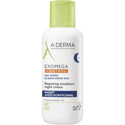 A-DERMA Exomega Control Emollient Night Cream 400 ml