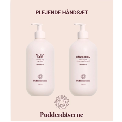Pudderdåserne Plejende Håndsæt