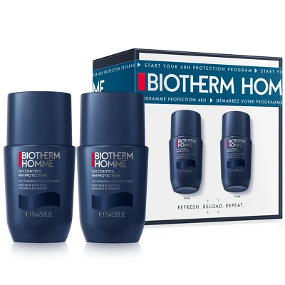 Biotherm Homme 48H Day Control Deo Roll-On Duo Set (Limited Edition)