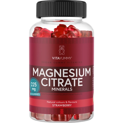 VitaYummy Magnesium Citrate Strawberry 60 pieces