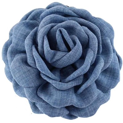 By Stær DAISY Flower Hair Clip Large - Denim