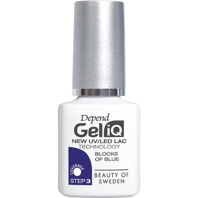 Depend Cosmetic Gel iQ Polish Step 3 - 5 ml - Blocks of Blue