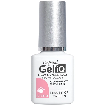 Depend Cosmetic Gel iQ Polish Step 3 - 5 ml - Construct With Pink
