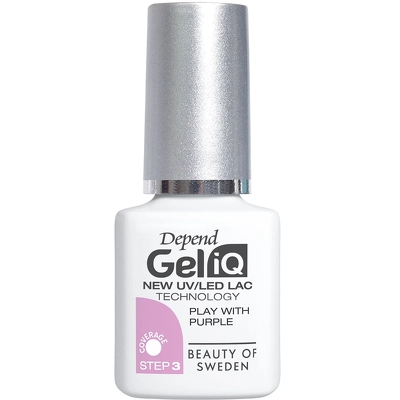 Depend Cosmetic Gel iQ Polish Step 3 - 5 ml - Play With Purple