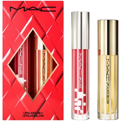 MAC Blowing Air Kisses Glossy Lip Duo (Limited Edition)