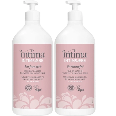 Intima Intimate Soap Perfume Free 2 x 500 ml