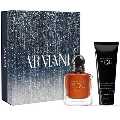 Giorgio Armani Stronger With You Intense EDP Gift Set (Limited Edition)