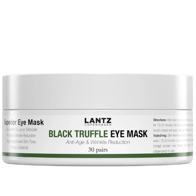 Lantz Cph Black Truffle Eye Mask 60 Pieces