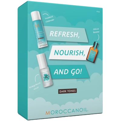 Moroccanoil Refresh, Nourish & Go Kit - Dark (Limited Edition)