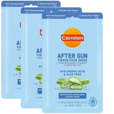 3 x Carroten After Sun Mask