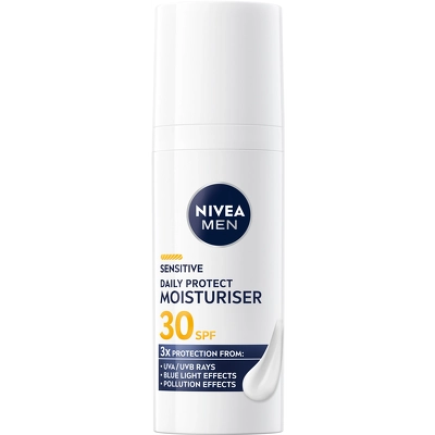 Nivea Men Sensitive Daily Protect Moisturiser SPF 30 50 ml