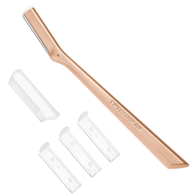 Tweezerman Retail Facial Razor Rose Gold