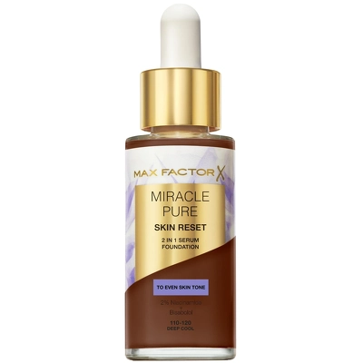 Max Factor Miracle Pure 2in1 Skin Reset Serum Foundation 30 ml - 120 Deep Cool