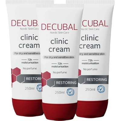 Decubal Restoring Clinic Cream 3 x 250 gr.