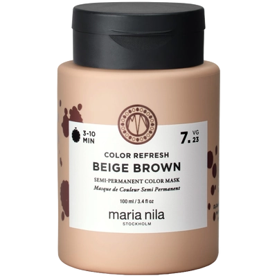 Maria Nila Colour Refresh 100 ml - 7.23 Beige Brown