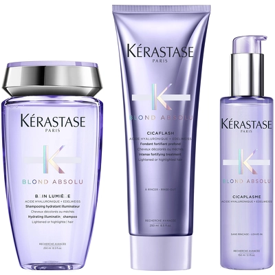 Kérastase Blond Absolu Heat Protection Routine For Blond Hair