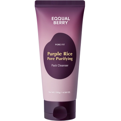 Eqqualberry Purple Rice Pore Purifying Pack Cleanser 130 ml