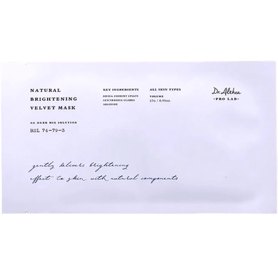 Dr. Althea Natural Brightening Velvet Mask 1 Piece