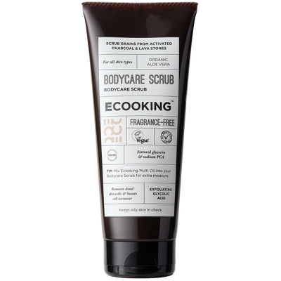 Ecooking Bodycare Scrub Fragrance Free 200 ml